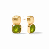 Catalina Earring in Iridescent Palmetto Green