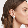 Catalina X Earrings in Silver