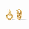 Catalina 2-in-1 Hoop Earrings in Gold