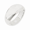 Catalina Statement Hinge Bangle in Silver