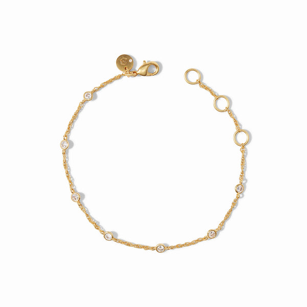 Celeste Delicate Station Bracelet in Gold