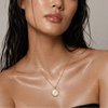 Alba Mother Of Pearl Pendant Necklace