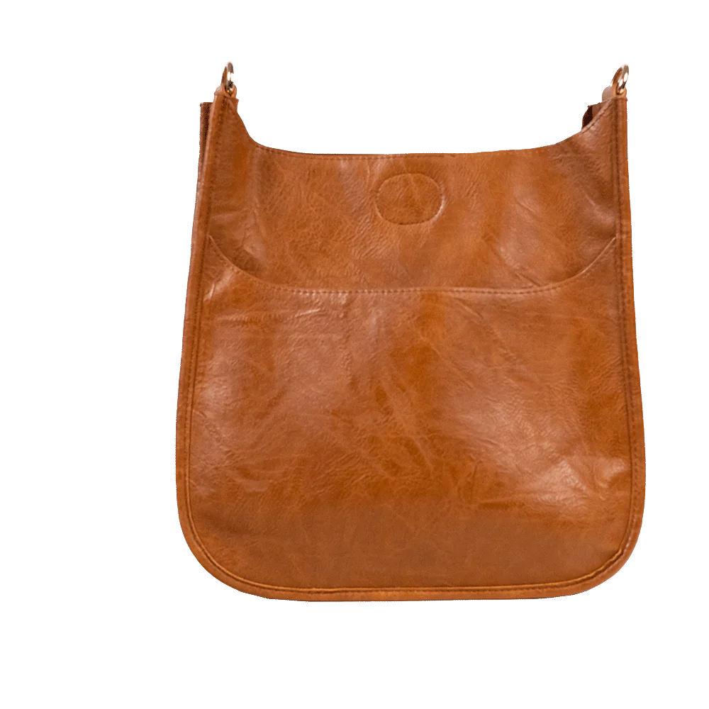 Mini Vegan Leather Messenger Bag