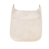Classic Vegan Leather Messenger Bag