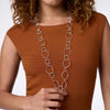 Colette Smooth Necklace in Silver