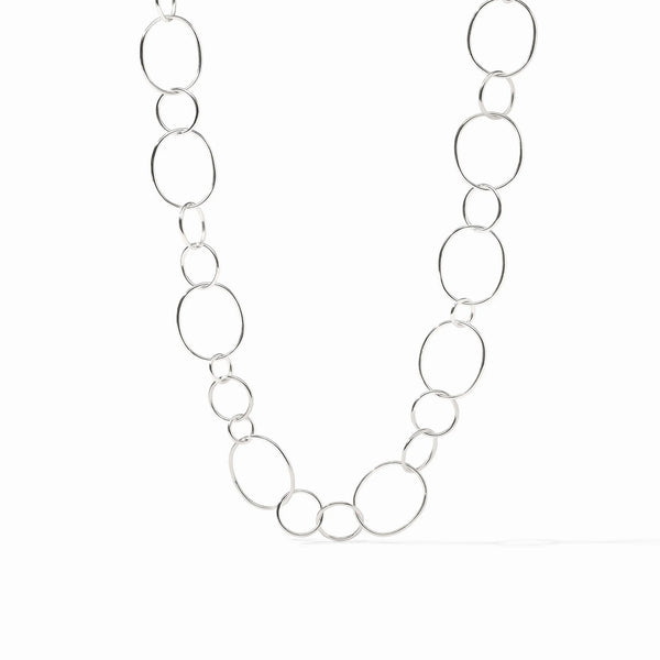 Colette Smooth Necklace in Silver