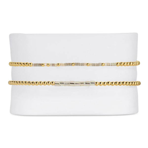 Jeremiah 29:11 Morse Code Stretch Bracelet Stack