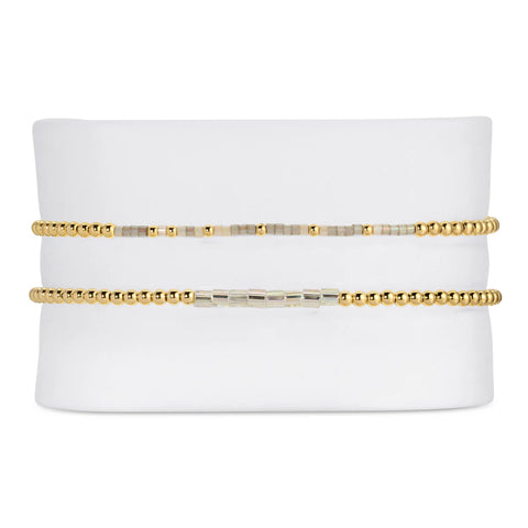 Jeremiah 29:11 Morse Code Stretch Bracelet Stack