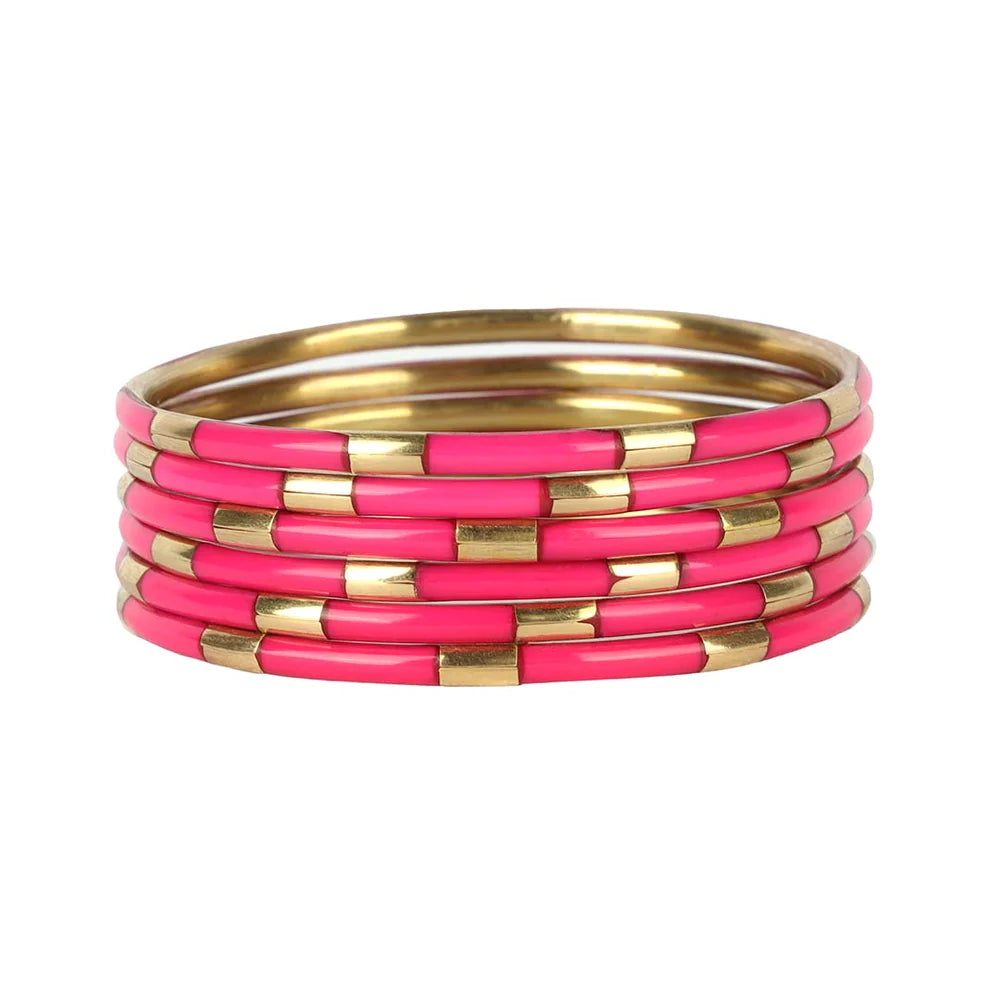 Pink Veda Bangles