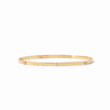 Crescent Stone Bangle in Cubic Zirconia