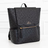 Black Leopard Frilly Full Size Backpack