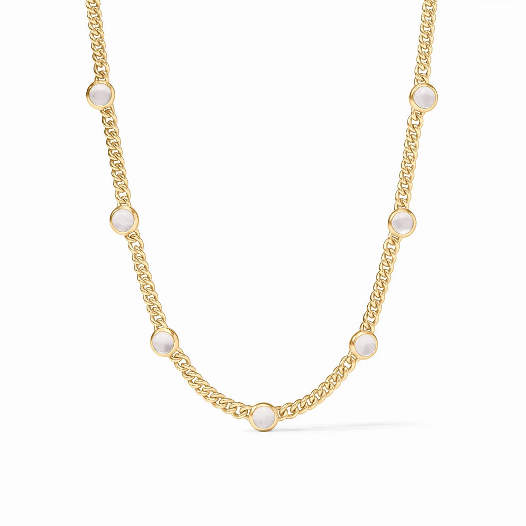 Dolce Delicate Station Necklace in Gold