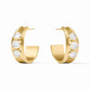 Dolce Stone Hoop Earrings