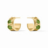 Dolce Stone Hoop Earrings