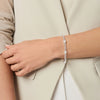 Dolce Delicate Silver Bracelet in Pearl