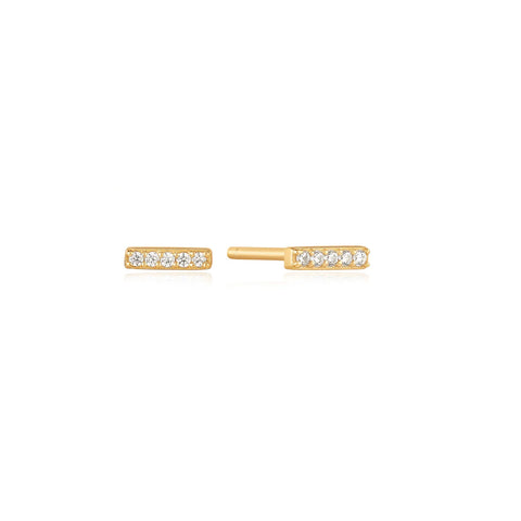 Glam Bar Stud Earrings