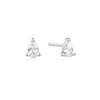 Pear CZ Studs