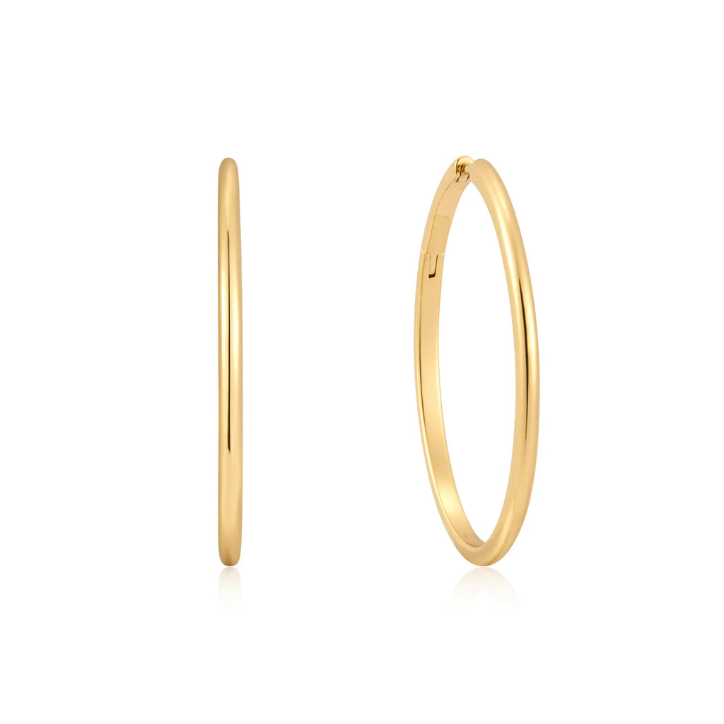 Plain Oversized Hoops