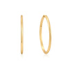 Plain Oversized Hoops