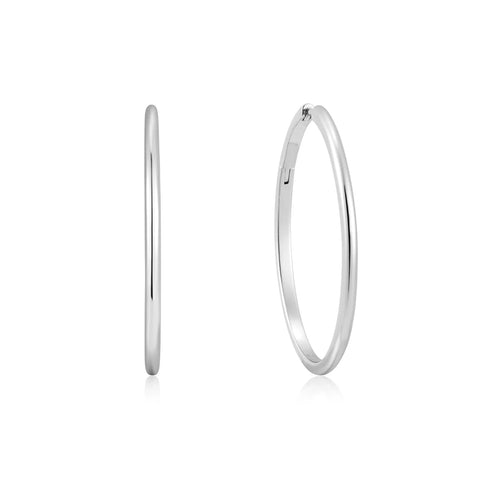 Plain Oversized Hoops