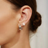 Flat Medium Hoop Earrings