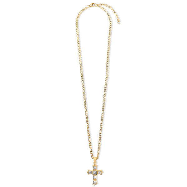 Maren Figaro Chain Cross Necklace