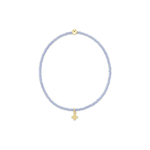 Hope Classic with Signature Cross Small Gold Charm in Ocean Mist
