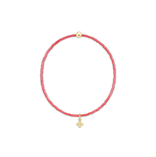 Hope Classic with Signature Cross Small Gold Charm in Sherbert