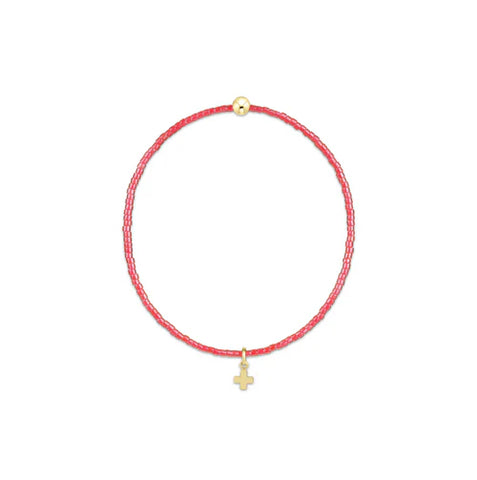 Hope Classic with Signature Cross Small Gold Charm in Sherbert