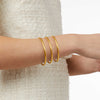 Havana Demi Bangle in Gold