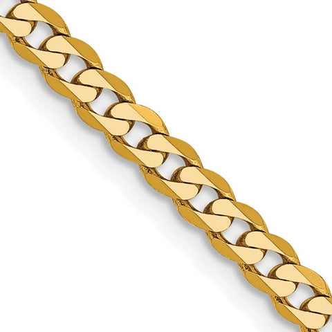 2.9mm Flat Beveled Curb Chain