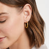 Fleur-de-Lis 2 in 1 Hoop Earrings