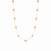 Florentine Demi Delicate Station Necklace in Gold