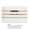 Persevere Hebrews 12:12 Morse Code Stretch Bracelet