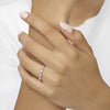Pear Shaped Diamond Stackable Band