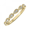 Pear Shaped Diamond Stackable Band