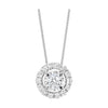 Diamond Halo Pendant