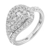Pear Diamond Cocktail Ring