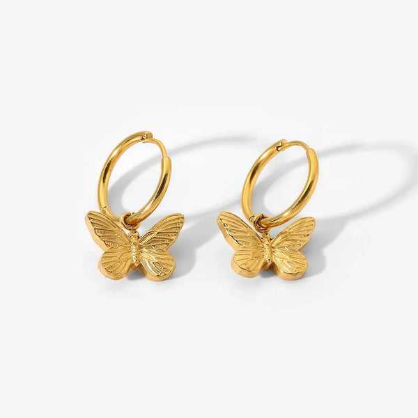 Faye Gold Huggie Earrings
