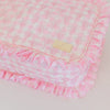 Ruffled Nylon Medium Pouch