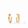Hammered Hoop Earrings