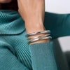 Havana Bangle in Silver