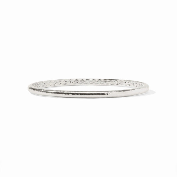 Havana Demi Bangle in Silver