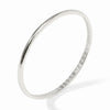 Havana Demi Bangle in Silver