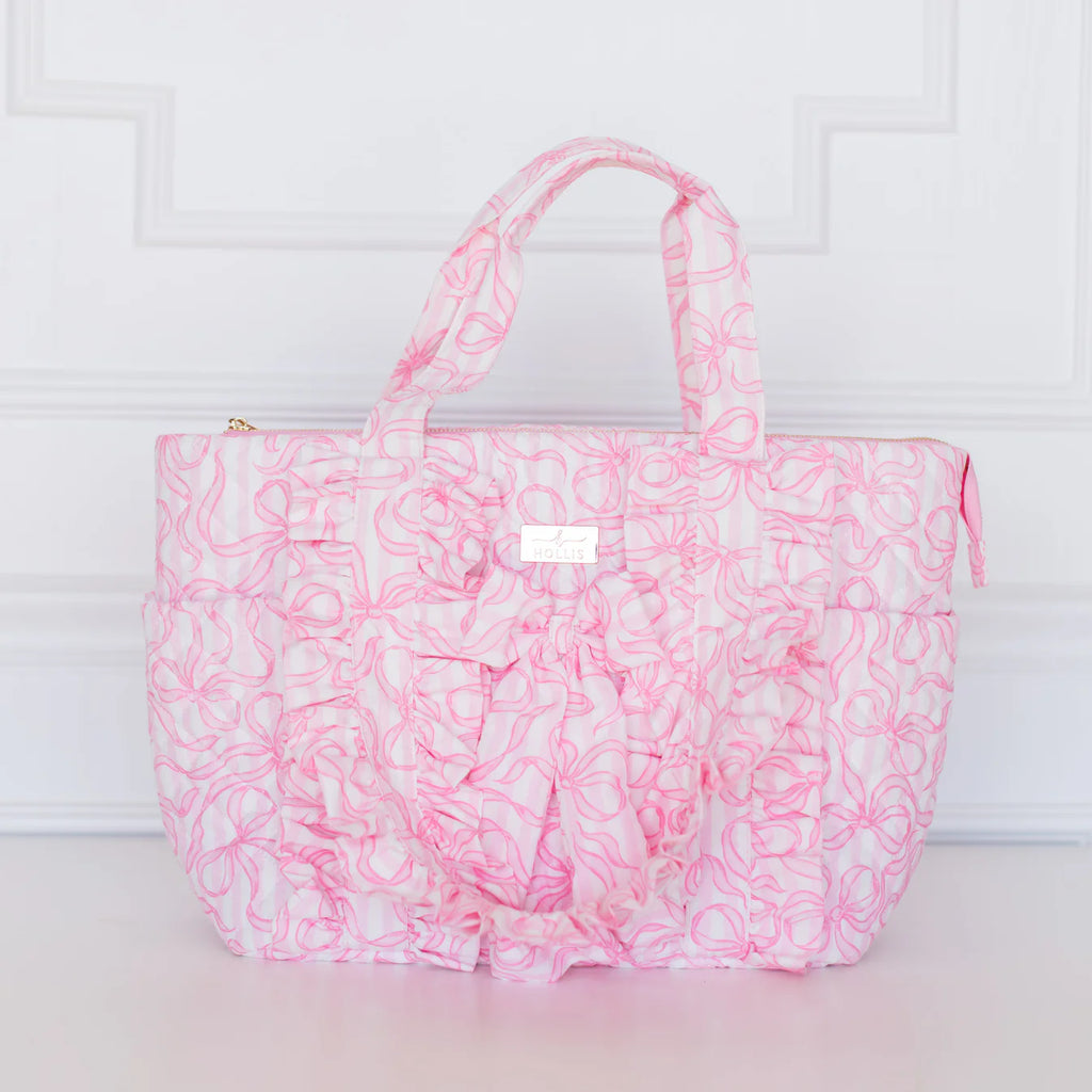 Quilted Coquette Diaper Bag