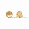 Honey Stud Earrings in Iridescent Champagne