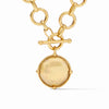 Honeybee Statement Necklace Gold Reversible
