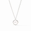 Honeybee Silver Solitaire Necklace