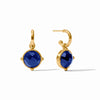 Honeybee Hoop & Charm Earrings in Gold