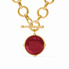 Honeybee Statement Necklace Gold Reversible